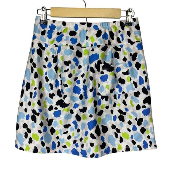 B‎ SKINZ Colorful Animal Print Golf Tennis Skort Size S Pull-On Stretchy - Picture 2 of 6